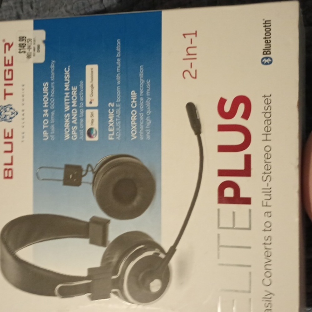 Blue tiger headset